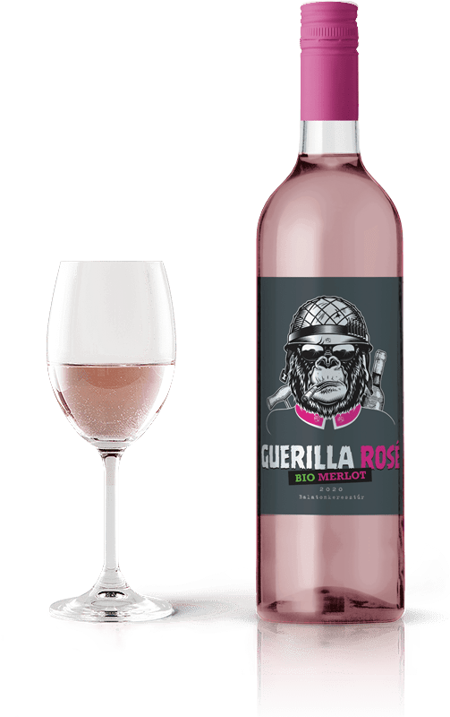 Guerilla Bio Merlot Rosé 2020